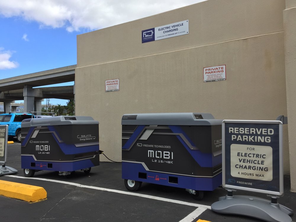  Mobi Charger L2F at Airport Trade Center in Honolulu, Hawaii 